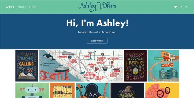 Ashley Diers' personal website