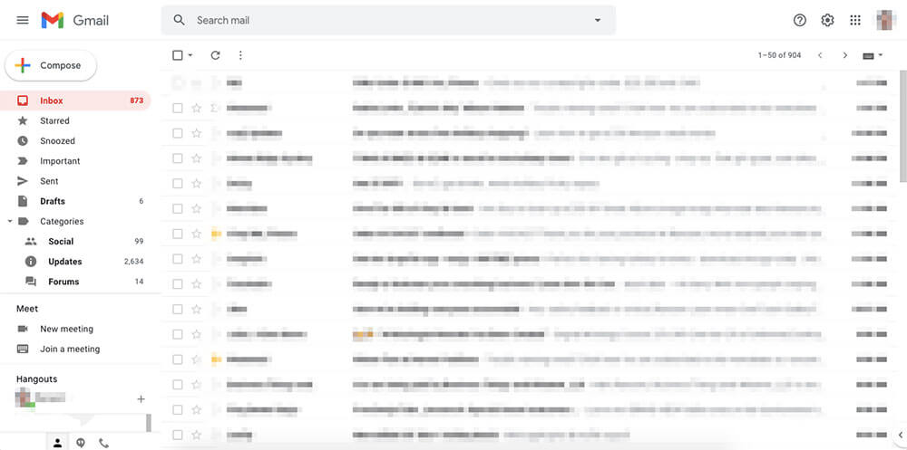 Gmail interface screenshot
