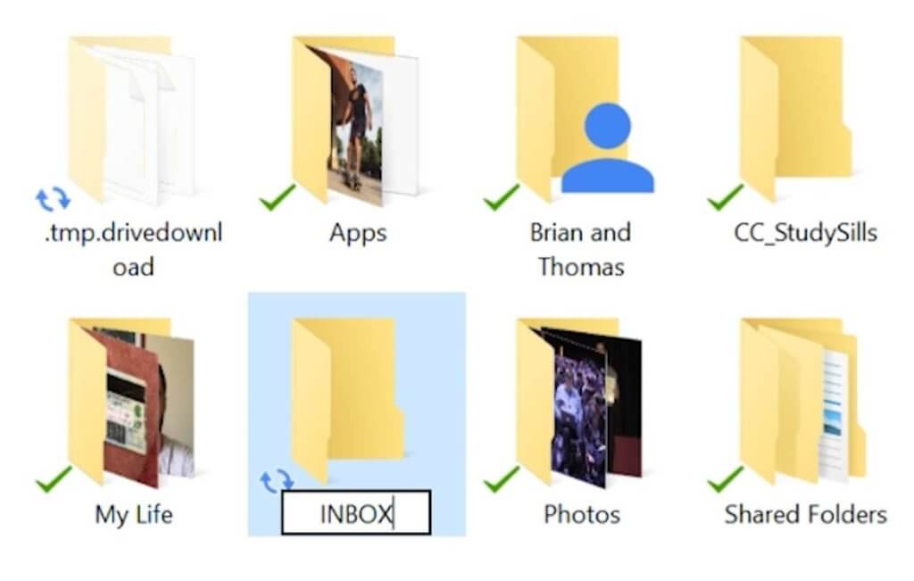 Inbox Computer Folder