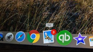 Mail app notifications in Mac Dock
