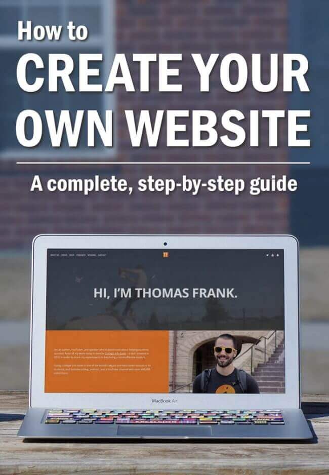 The ultimate guide to building your own website