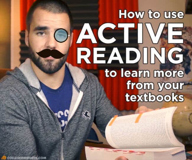 How to learn more from your textbooks using active reading strategies