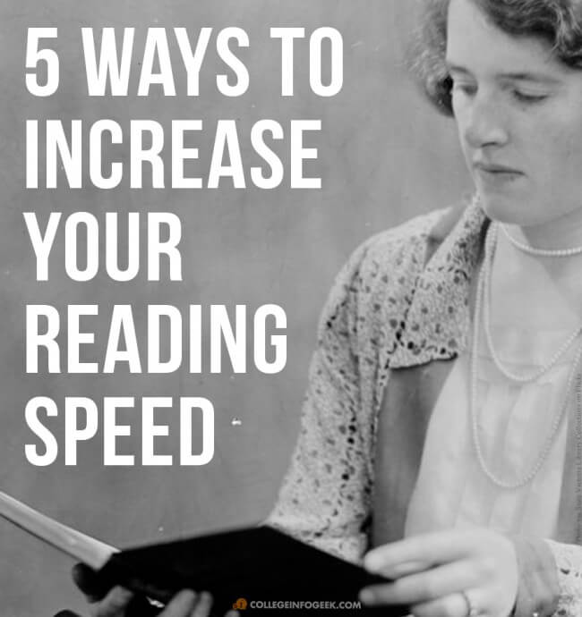 5 Ways You Can ACTUALLY Increase Your Reading Speed