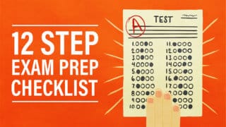 A 12-Step Exam Prep Checklist